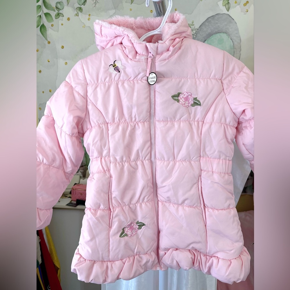 Rothschild & Co Little Girls Embroidered skater jacket, BIGGEST sale in years 💰 - Picture 1 of 6